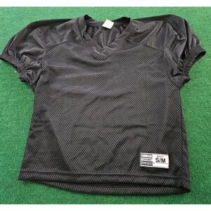 Pro Down Champ Adult Football Jersey Black Size S M Mesh Athletic